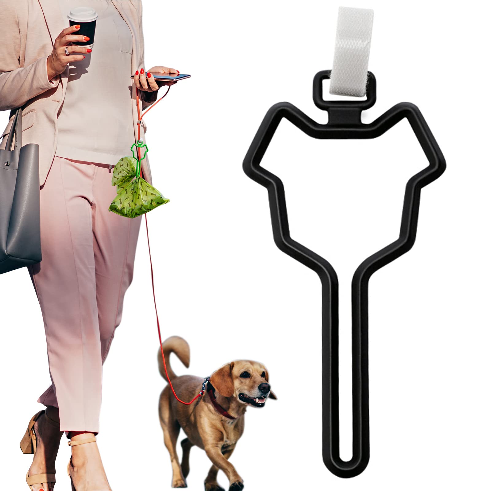 Edc Carry Clip - Dog Poop Bag Holder Hands-Free Dog