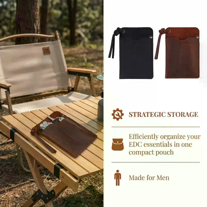 Handmade Genuine Leather EDC T - مراجعة Edc Carry Clip وسعره