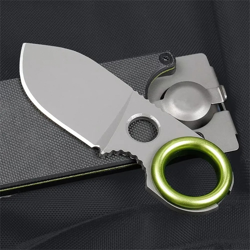Mini EDC Ring Fixed Blade Knif - مراجعة Edc Pocket Carry Fixed Blade وسعره