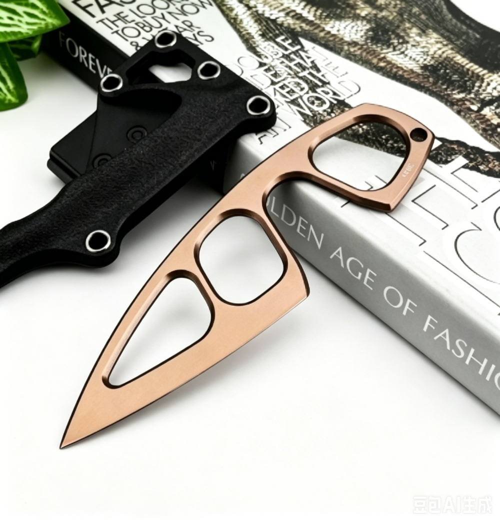 High Hardness Neck Knife 440C  - مراجعة Edc Pocket Carry Fixed Blade وسعره
