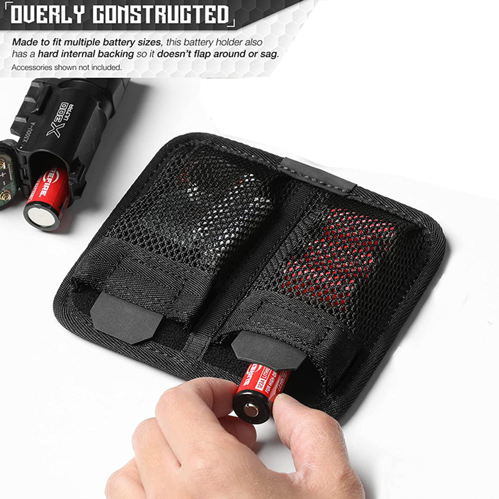 Tactical Hook Fasteners Pouch  - مراجعة Edc Carry Items وسعره