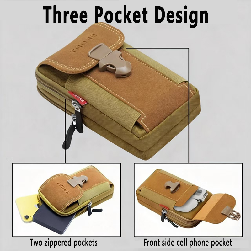 TRALOW Multi Pocket EDC Waist  - مراجعة Edc Everyday Carry Bag وسعره