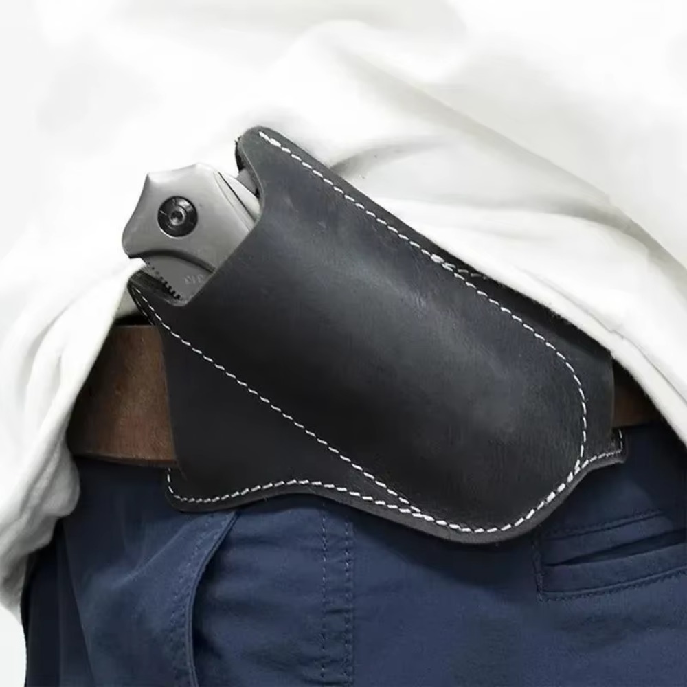 Premium Rugged Leather Knife S - مراجعة Edc Carry Clip وسعره