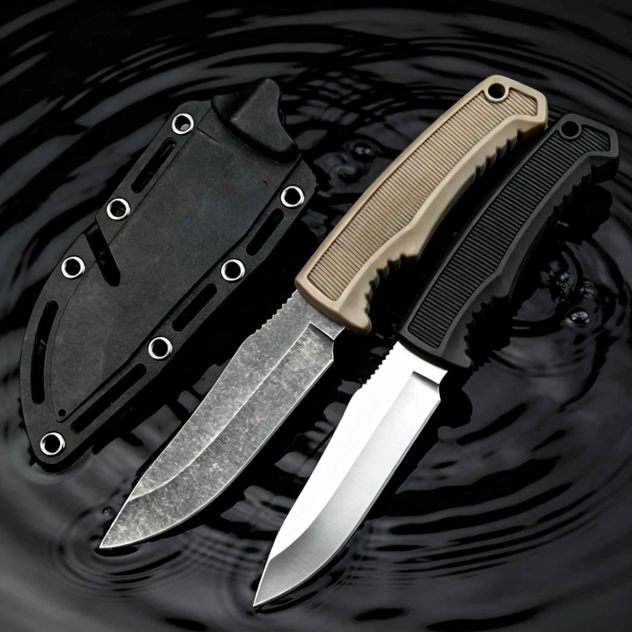FK1001 Fixed blade Knife – 7Cr - مراجعة Edc Pocket Carry Fixed Blade وسعره