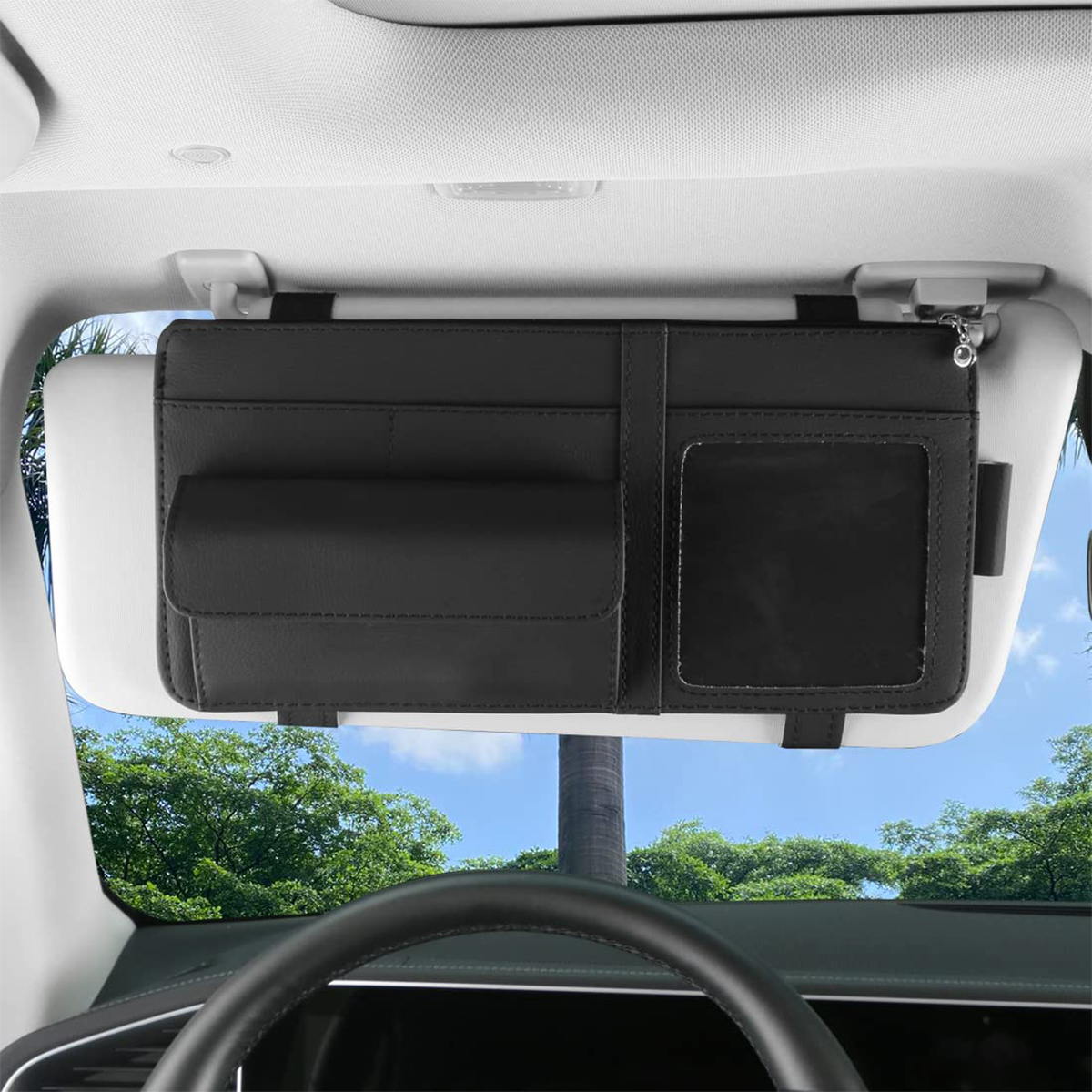 Car Sun Visor Multi-Pocket Sto - مراجعة Edc Carry Pen وسعره