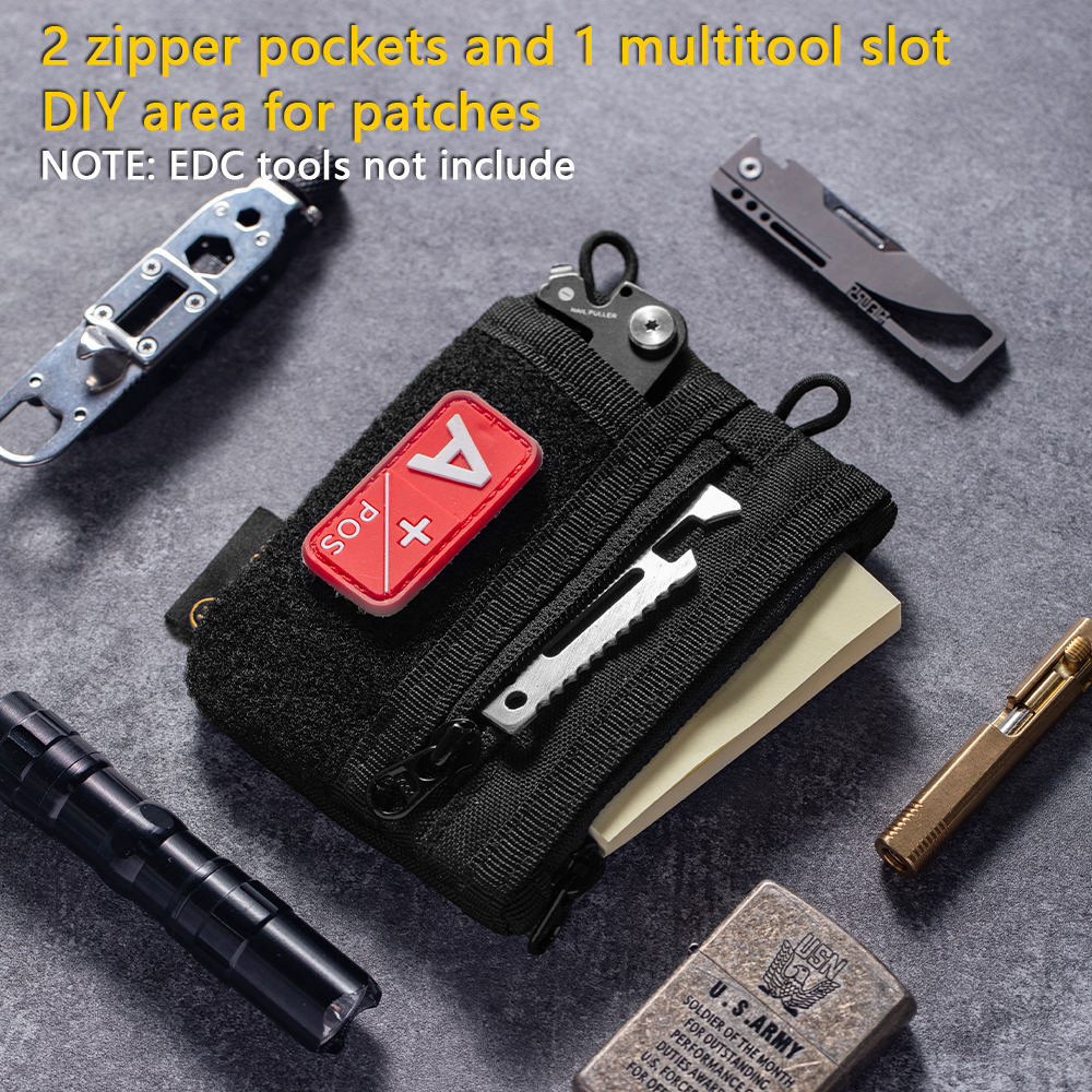 EDC Organizer Pouch with DIY P - مراجعة Edc Everyday Carry Bag وسعره