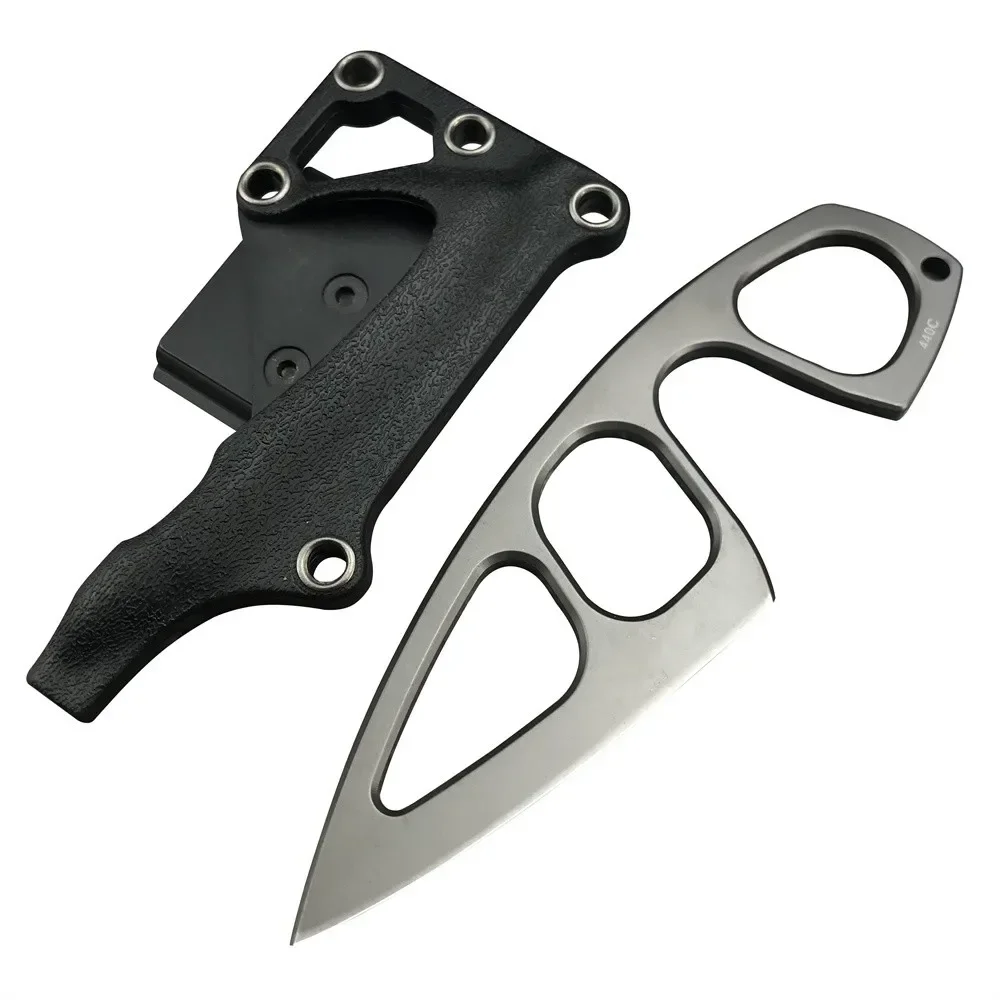 High Hardness Neck Knife 440C  - مراجعة Edc Pocket Carry Fixed Blade وسعره