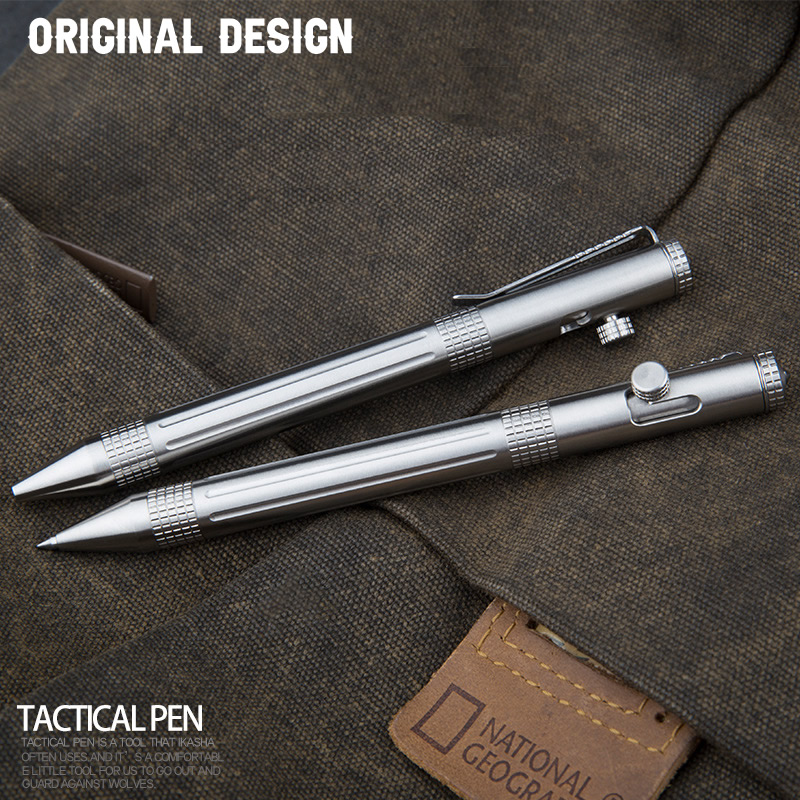 New Self Defense Stainless Ste - مراجعة Pen Tactical Glass وسعره