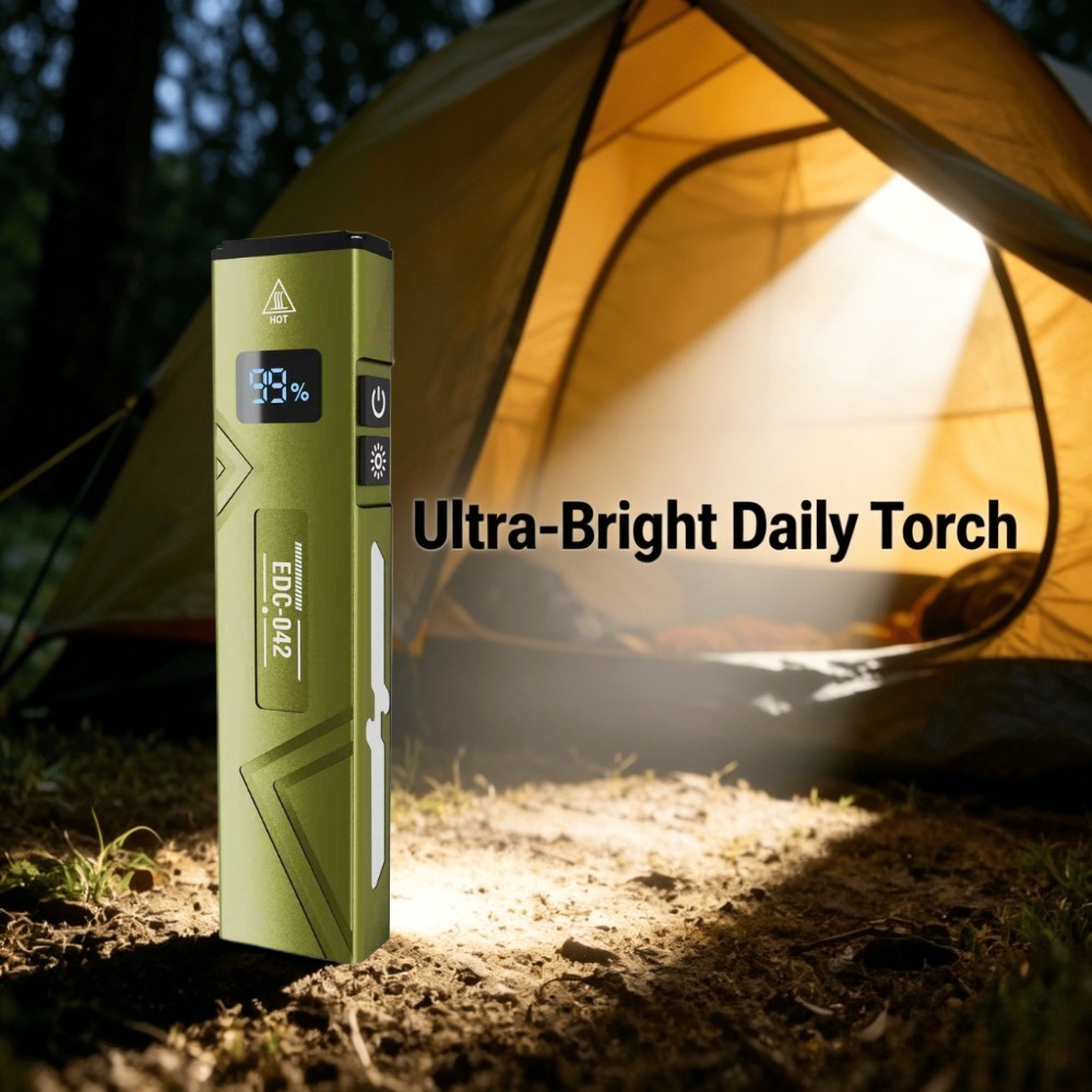 EDC Flashlight Rechargeable UV - مراجعة Edc Carry Pen وسعره