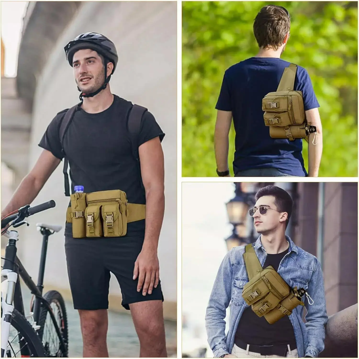 Tactical Fanny Pack for Men Co - مراجعة Edc Concealed Carry Holster وسعره