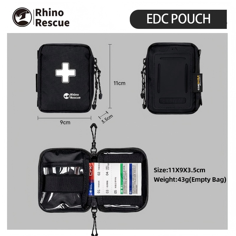 Rhino Rescue EDC POUCH, Compac - مراجعة Appendix Carry Edc وسعره