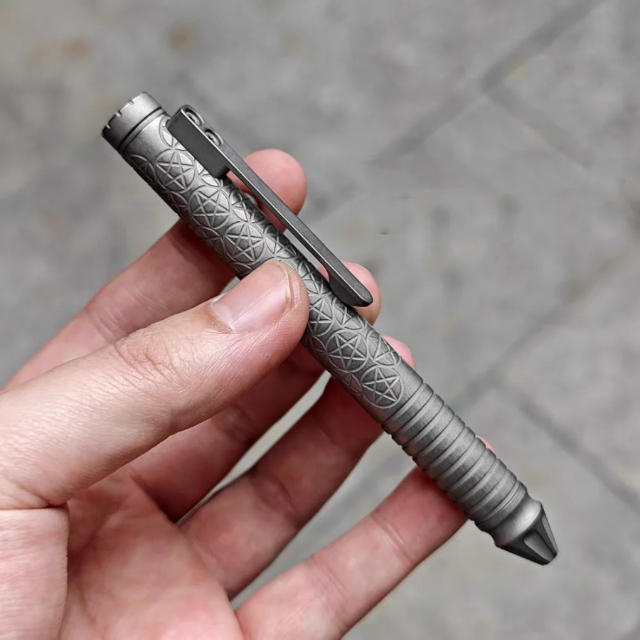 For EDC Titanium TC4 Alloy Pen - مراجعة Edc Carry Pen وسعره