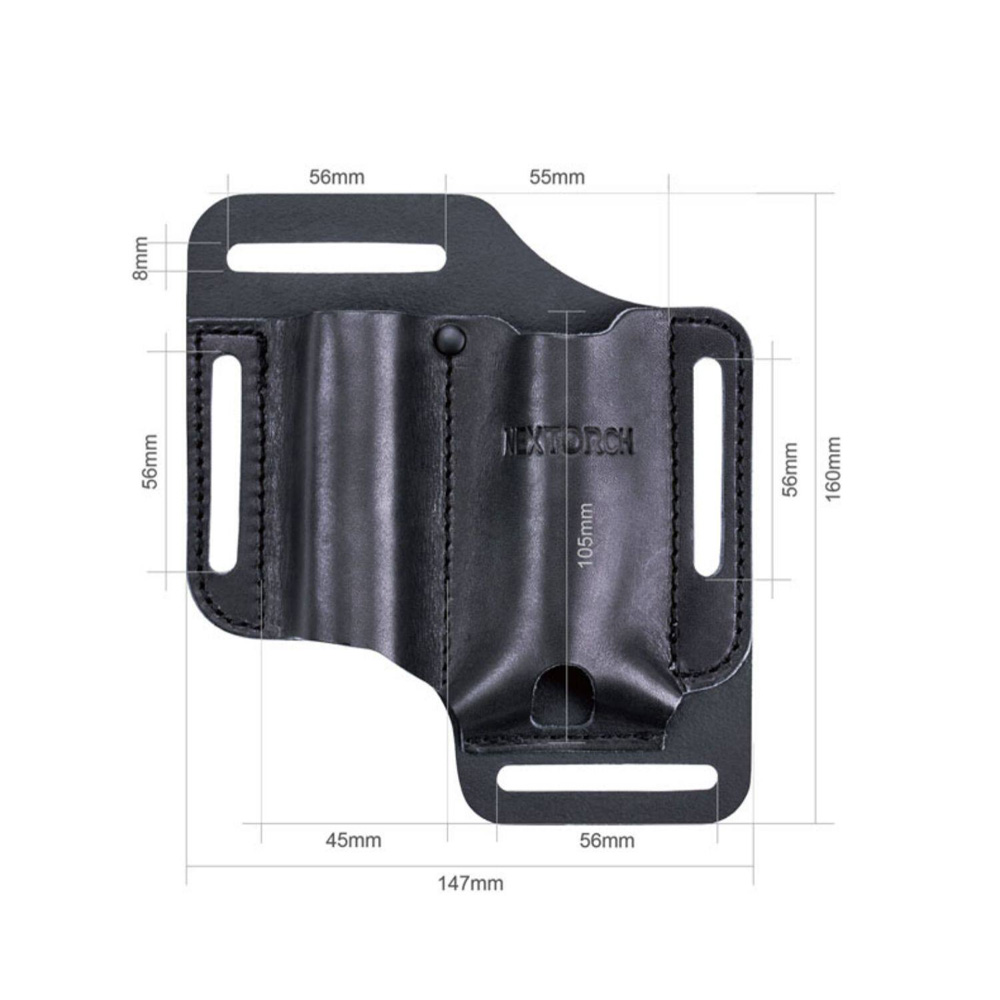 1PC. Leather EDC Pouch for Fla - مراجعة Leather Edc. Carry Pouch وسعره