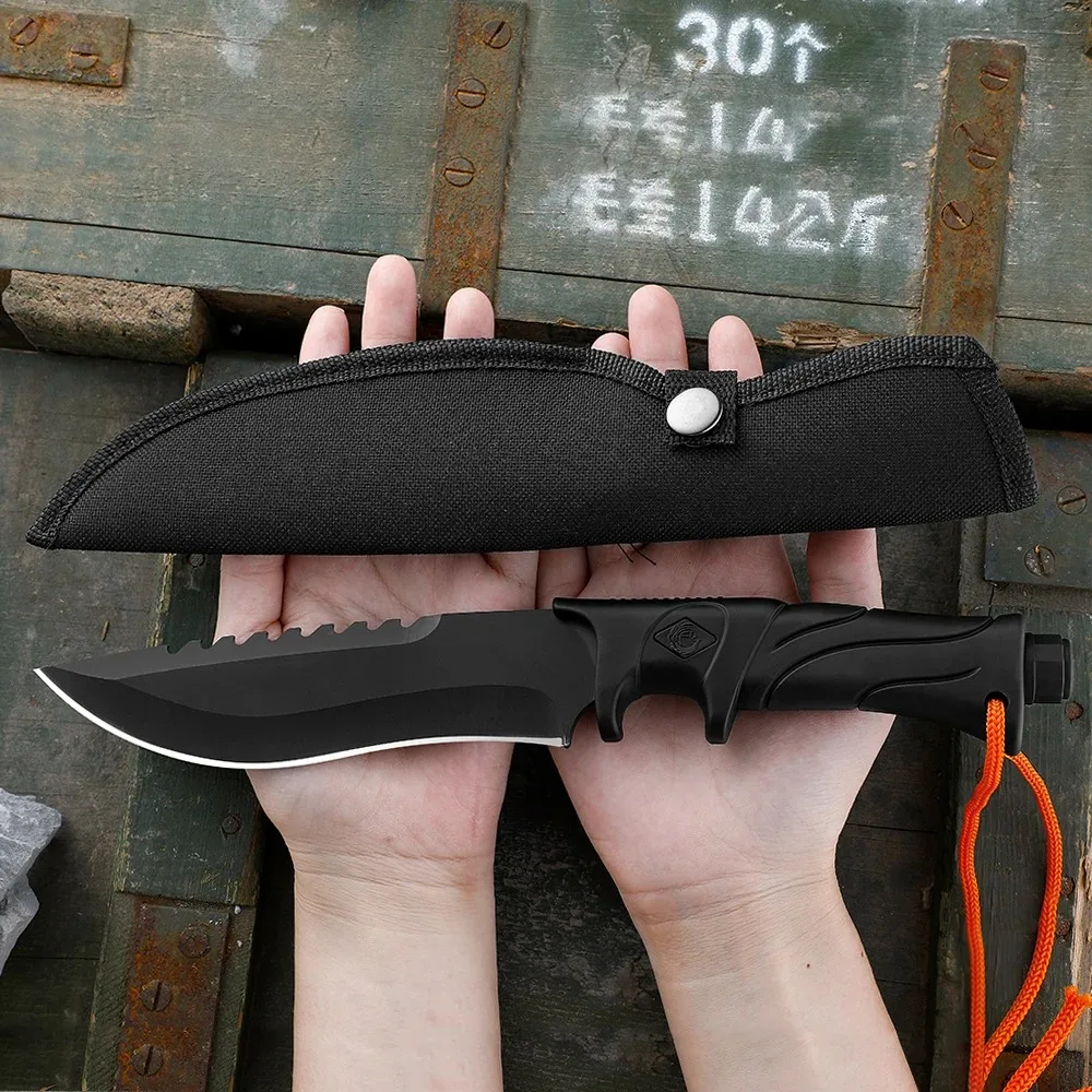 Outdoor EDC Fixed Blade High H - مراجعة Edc Carry Fixed Blade Knife وسعره