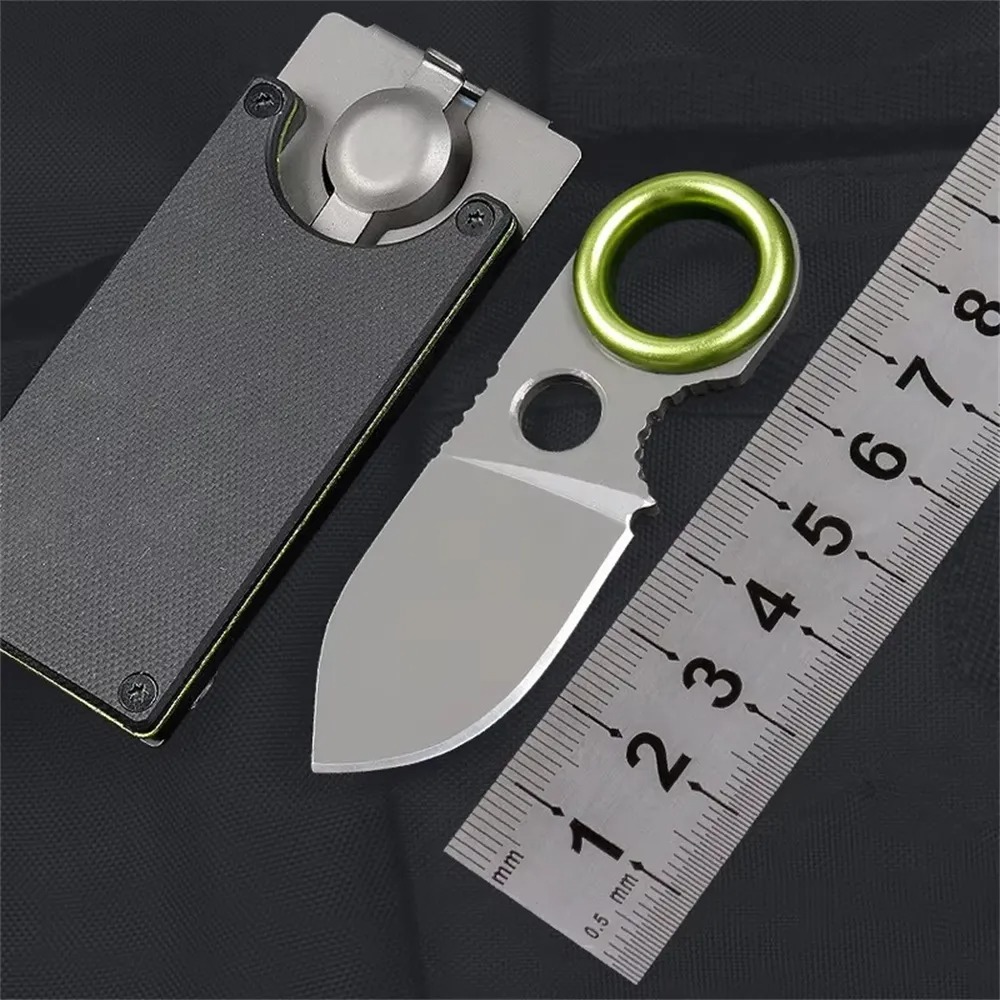 Mini EDC Ring Fixed Blade Knif - مراجعة Edc Pocket Carry Fixed Blade وسعره