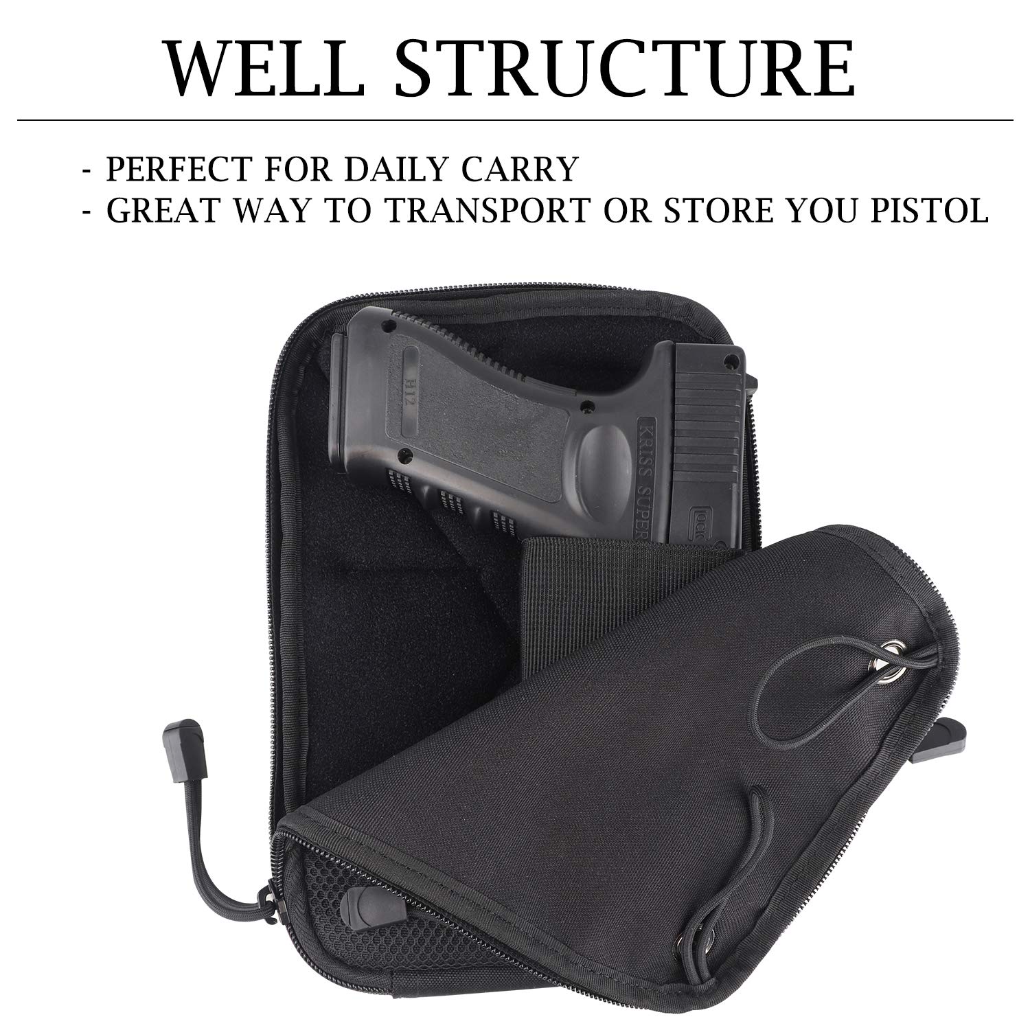 Molle Tactical Concealed Gun H - مراجعة Edc Concealed Carry Holster وسعره