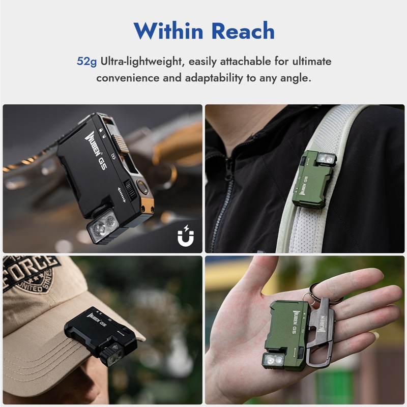 WUBEN G5 & X4 EDC Flashlight R - مراجعة Edc Carry Flashlight وسعره