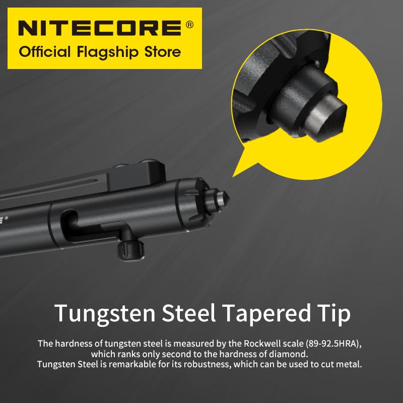 Nitecore NTP31 CNC Bidirection - مراجعة Pen Tactical Glass وسعره