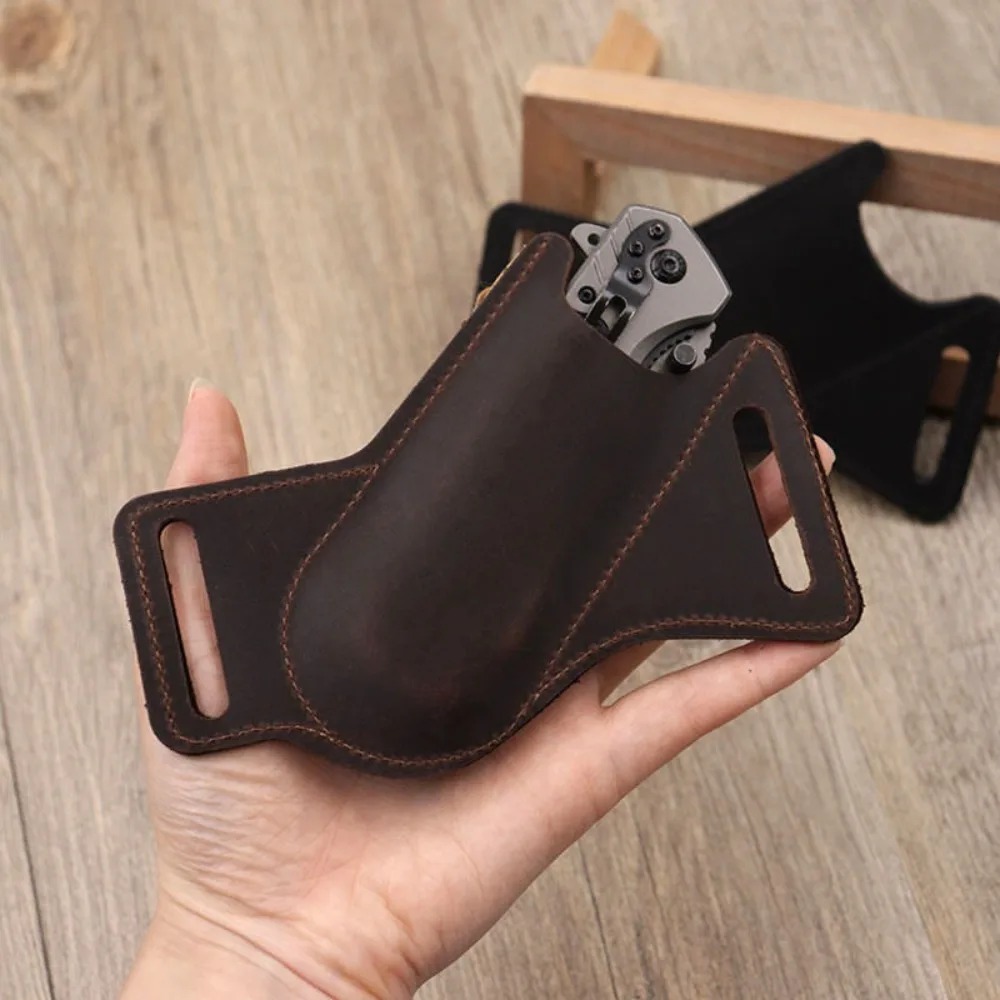 EDC Molle Pouch Universal Wais - مراجعة Leather Edc. Carry Pouch وسعره