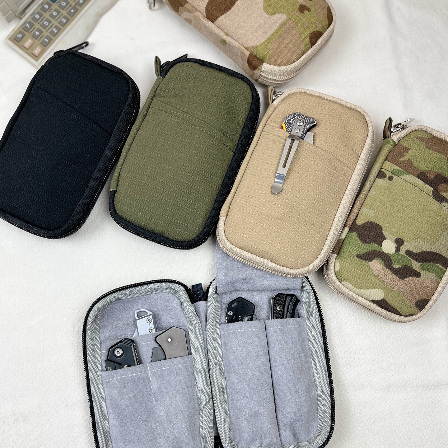 Handmade Fabric Pen Case Knife - مراجعة Edc Carry Pen وسعره