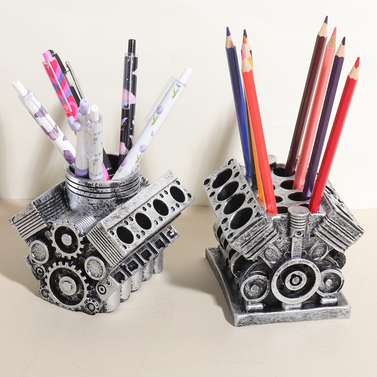 Car Engine Model Pen Holder, V - مراجعة Edc Carry Pen وسعره