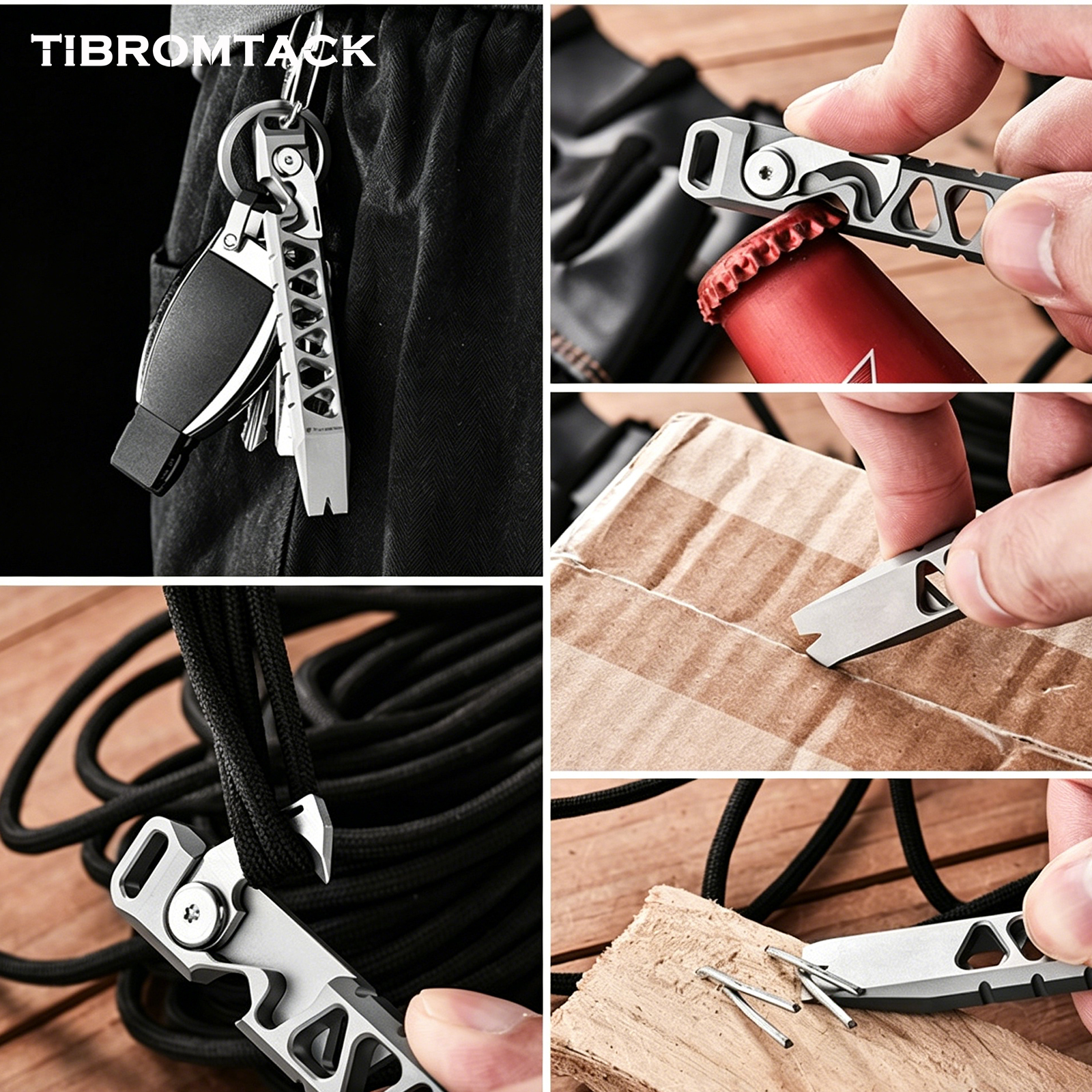 TIBROMTACK Titanium Multi-Func - مراجعة Edc Carry Co وسعره