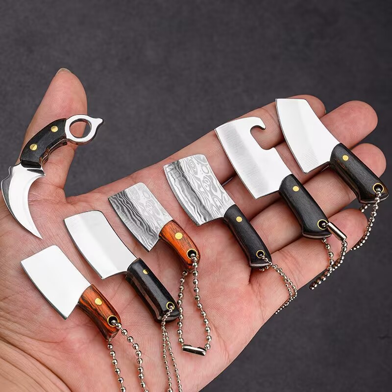 EDC Mini Knife Sharp Mini Kitc - مراجعة Edc Pocket Carry Fixed Blade وسعره