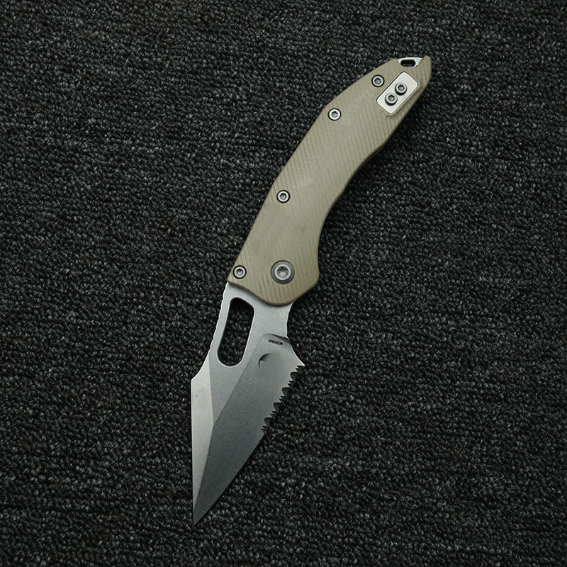 LEMIFSHE  Manual Stitch Textur - مراجعة Edc Carry Clip وسعره