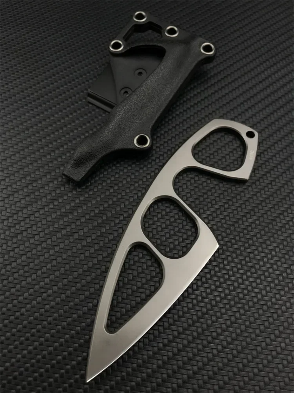 High Hardness Neck Knife 440C  - مراجعة Edc Pocket Carry Fixed Blade وسعره