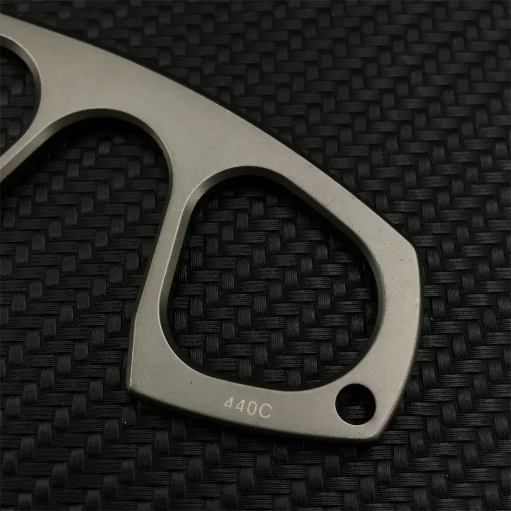 High Hardness Neck Knife 440C  - مراجعة Edc Pocket Carry Fixed Blade وسعره