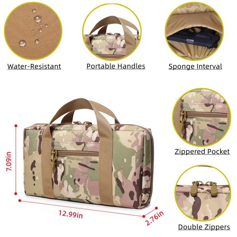 Outdoor Gun Carry Bag EDC Tool - مراجعة Edc Pistol Carry Bag وسعره