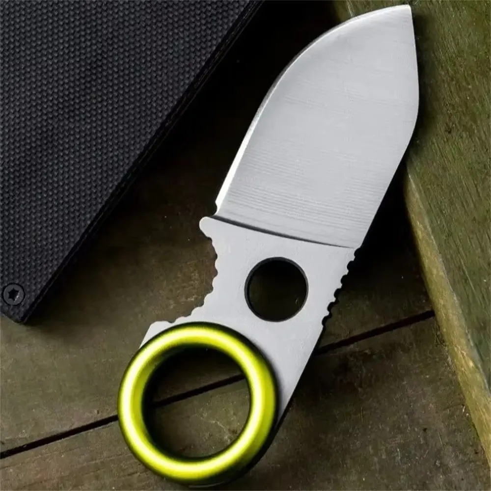 Mini EDC Ring Fixed Blade Knif - مراجعة Edc Carry Fixed Blade Knife وسعره