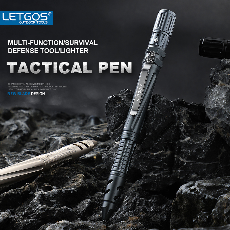 LETGOS Tungsten Steel Tactical - مراجعة Pen Tactical Glass وسعره