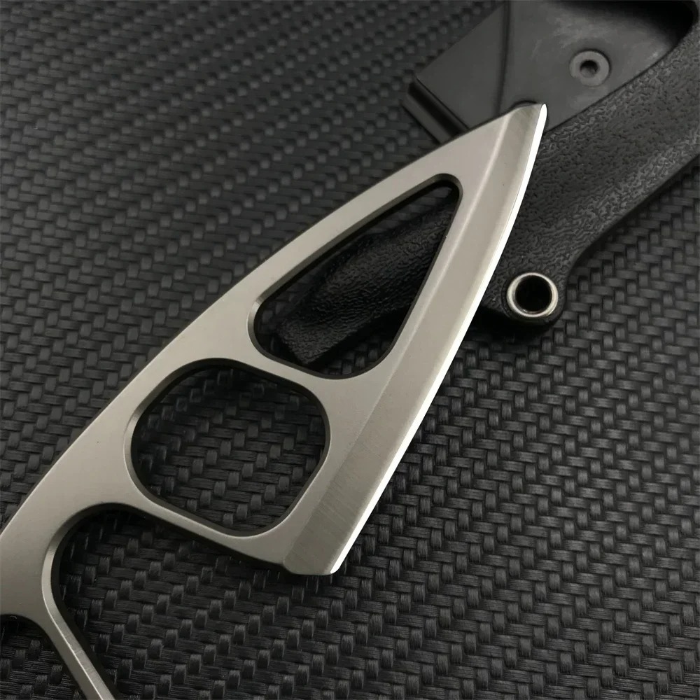 High Hardness Neck Knife 440C  - مراجعة Edc Pocket Carry Fixed Blade وسعره