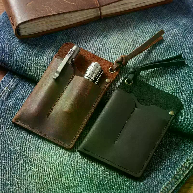 Handmade Genuine Leather EDC T - مراجعة Edc Carry Clip وسعره