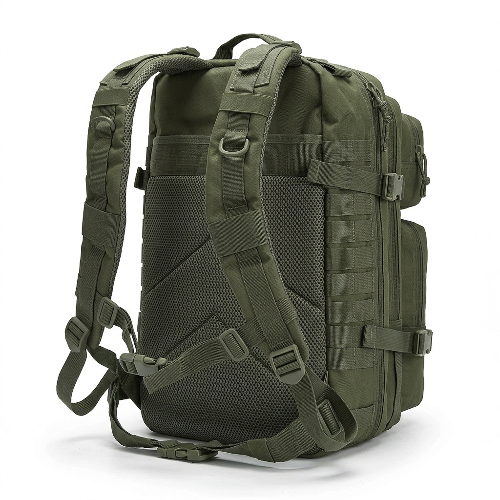 Men 45L Tactical Backpack Moll - مراجعة Edc Everyday Carry Bag وسعره