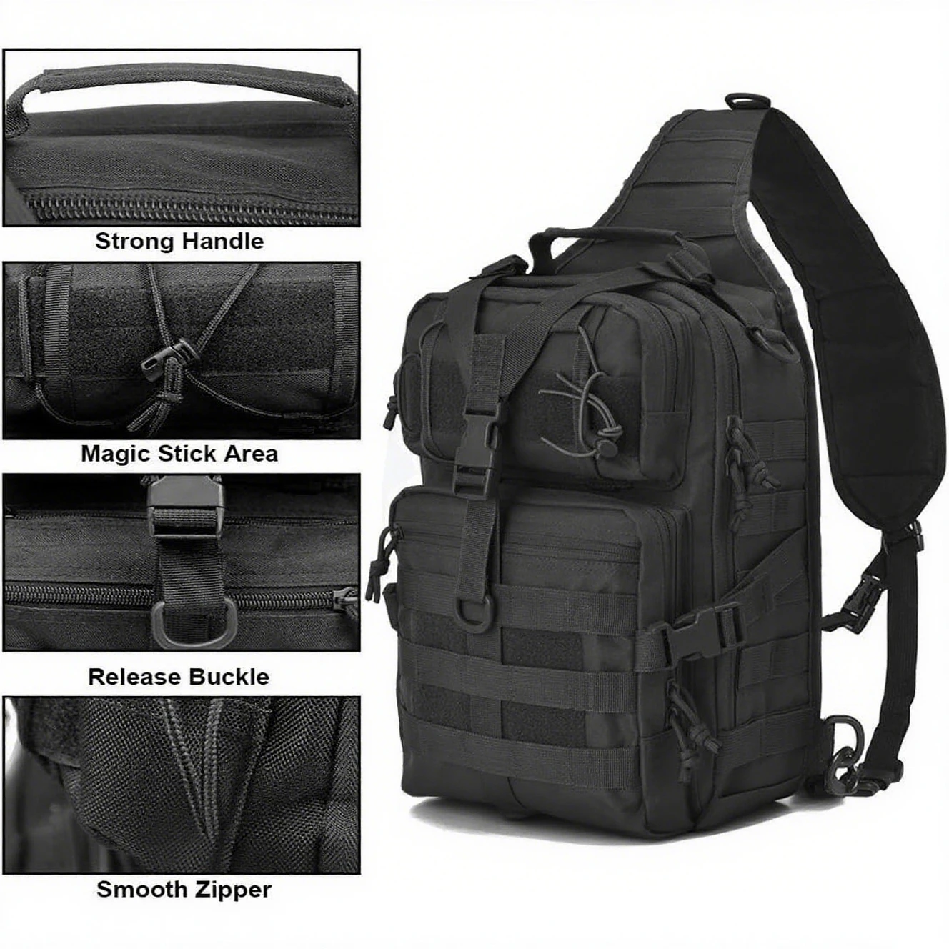 Tactical Sling Backpack Should - مراجعة Edc Concealed Carry Backpack وسعره