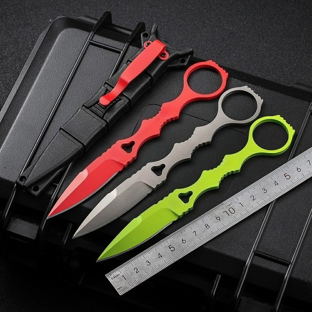 NEW BM176S Straight Knife Shar - مراجعة Edc Pocket Carry Fixed Blade وسعره