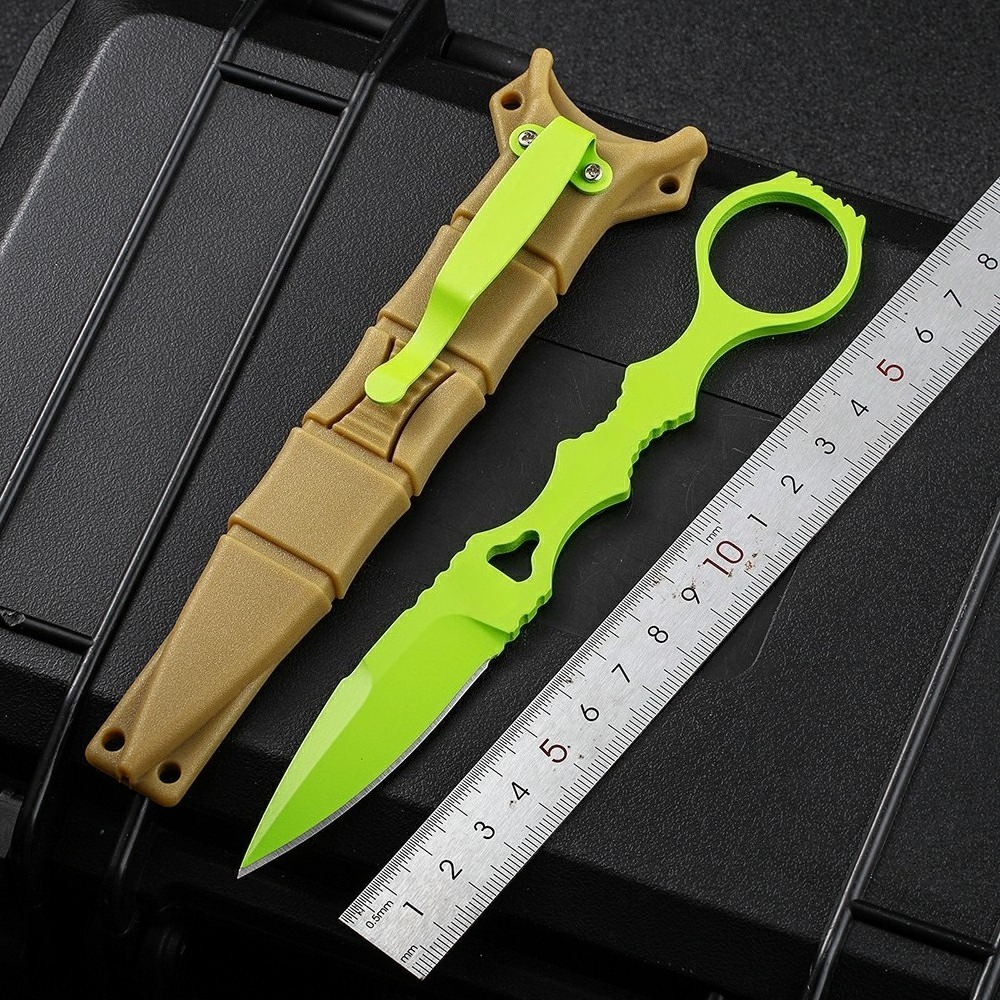 NEW BM176S Straight Knife Shar - مراجعة Edc Pocket Carry Fixed Blade وسعره