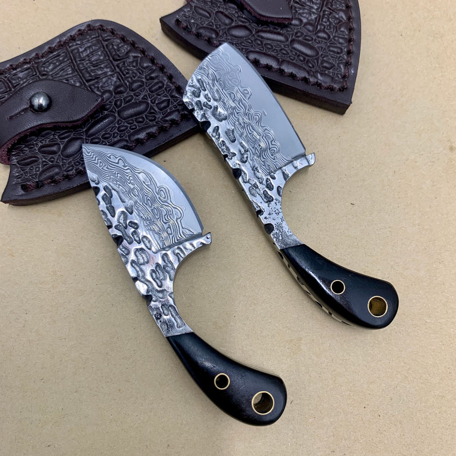 RHON 40MM Mini Full Tang Blade - مراجعة Edc Pocket Carry Fixed Blade وسعره
