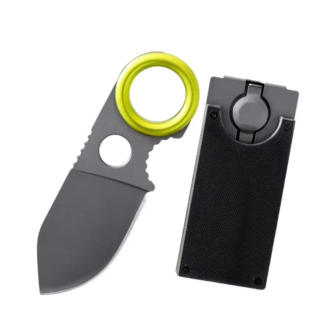 Mini EDC Ring Fixed Blade Knif - مراجعة Edc Pocket Carry Fixed Blade وسعره
