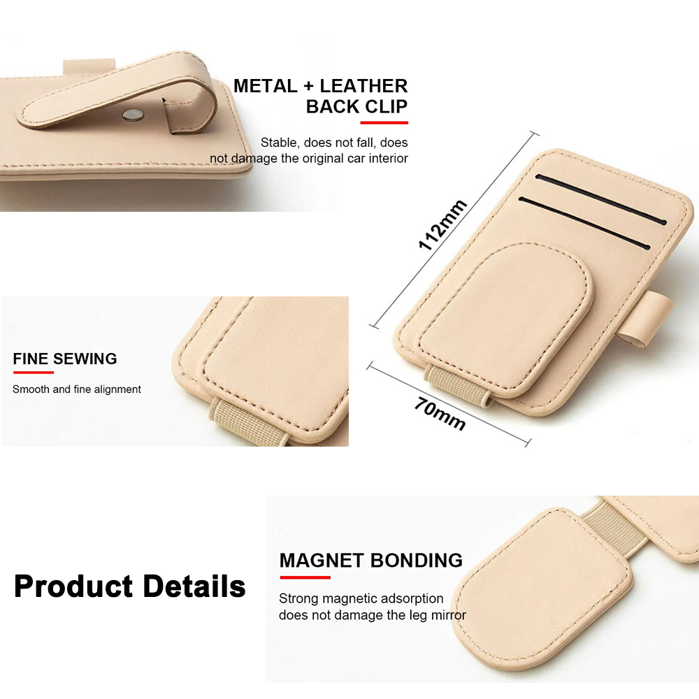 Multifunctional Pu Leather Car - مراجعة Edc Carry Pen وسعره