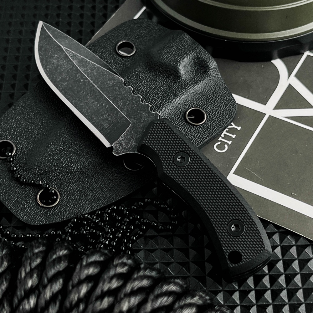 High Hardness Compact Fixed Bl - مراجعة Edc Carry Fixed Blade Knife وسعره