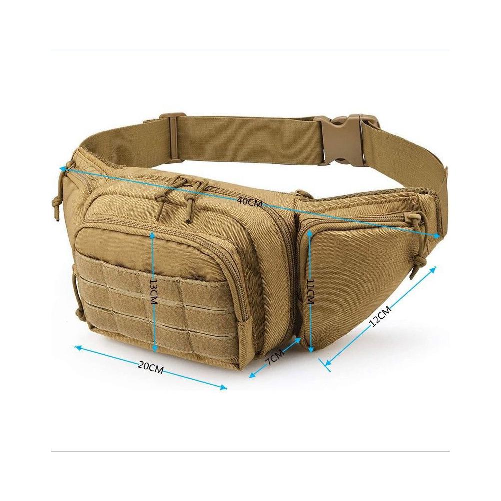 Tactical Waist Pack Waterproof - مراجعة Edc Carry Items وسعره