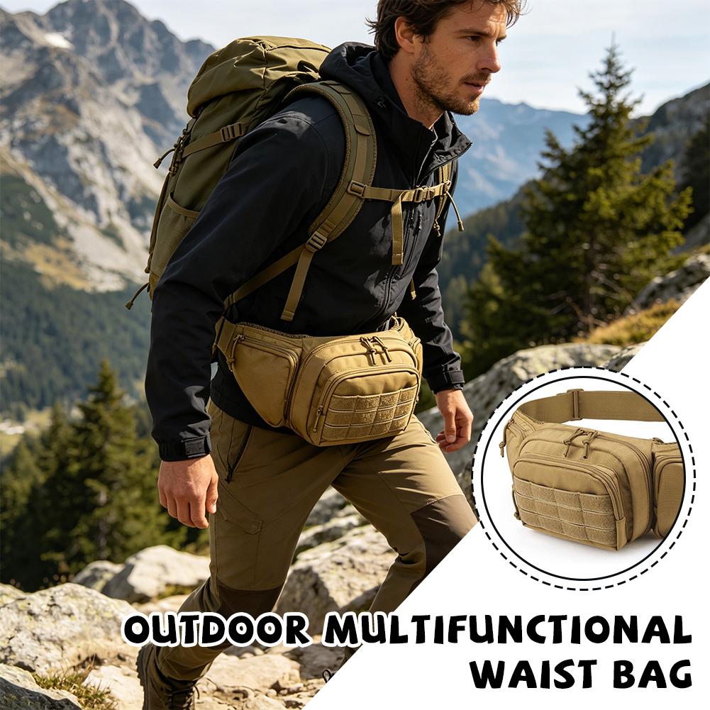 Tactical Waist Pack Waterproof - مراجعة Edc Carry Items وسعره