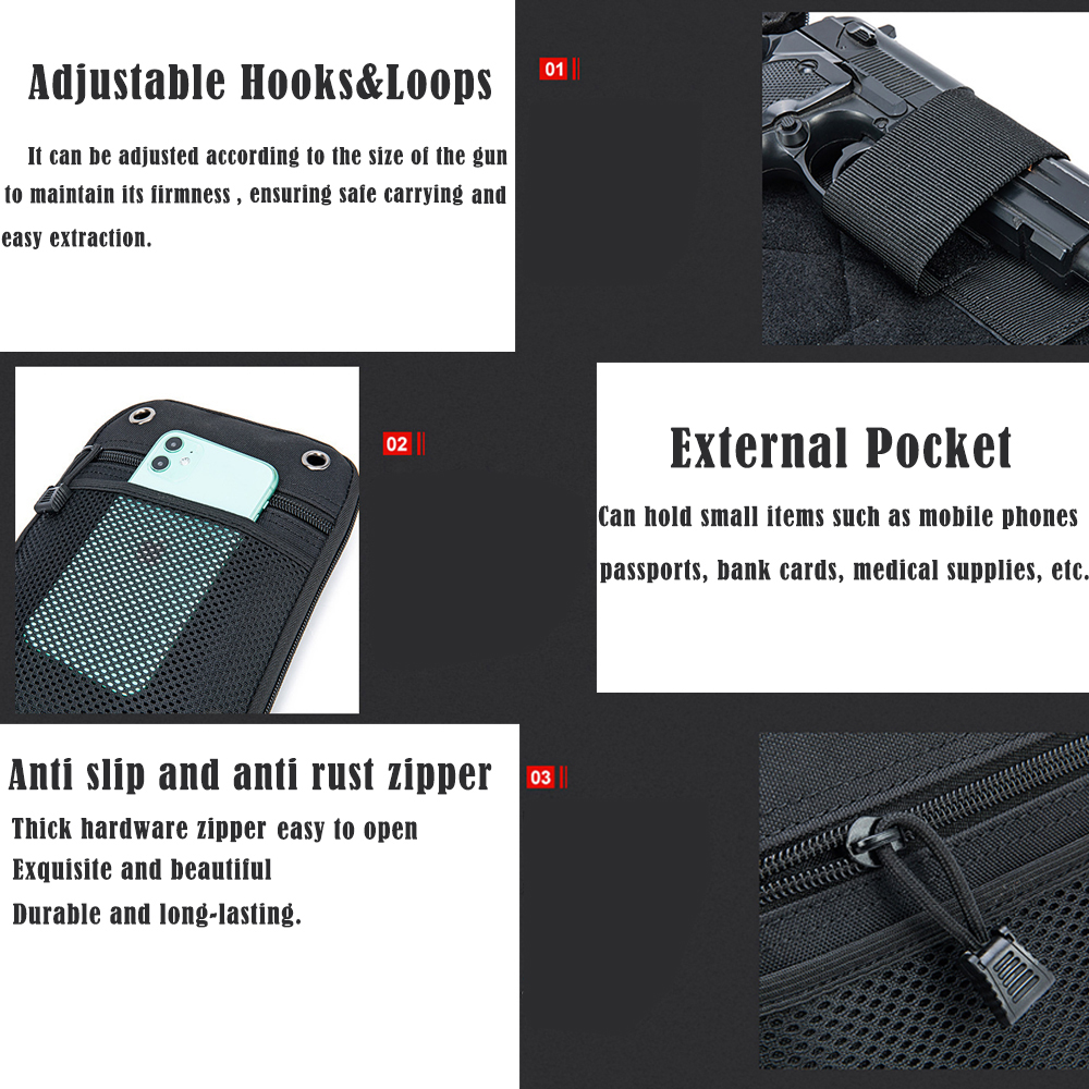 Molle Outdoor Tactical Conceal - مراجعة Edc Concealed Carry Holster وسعره