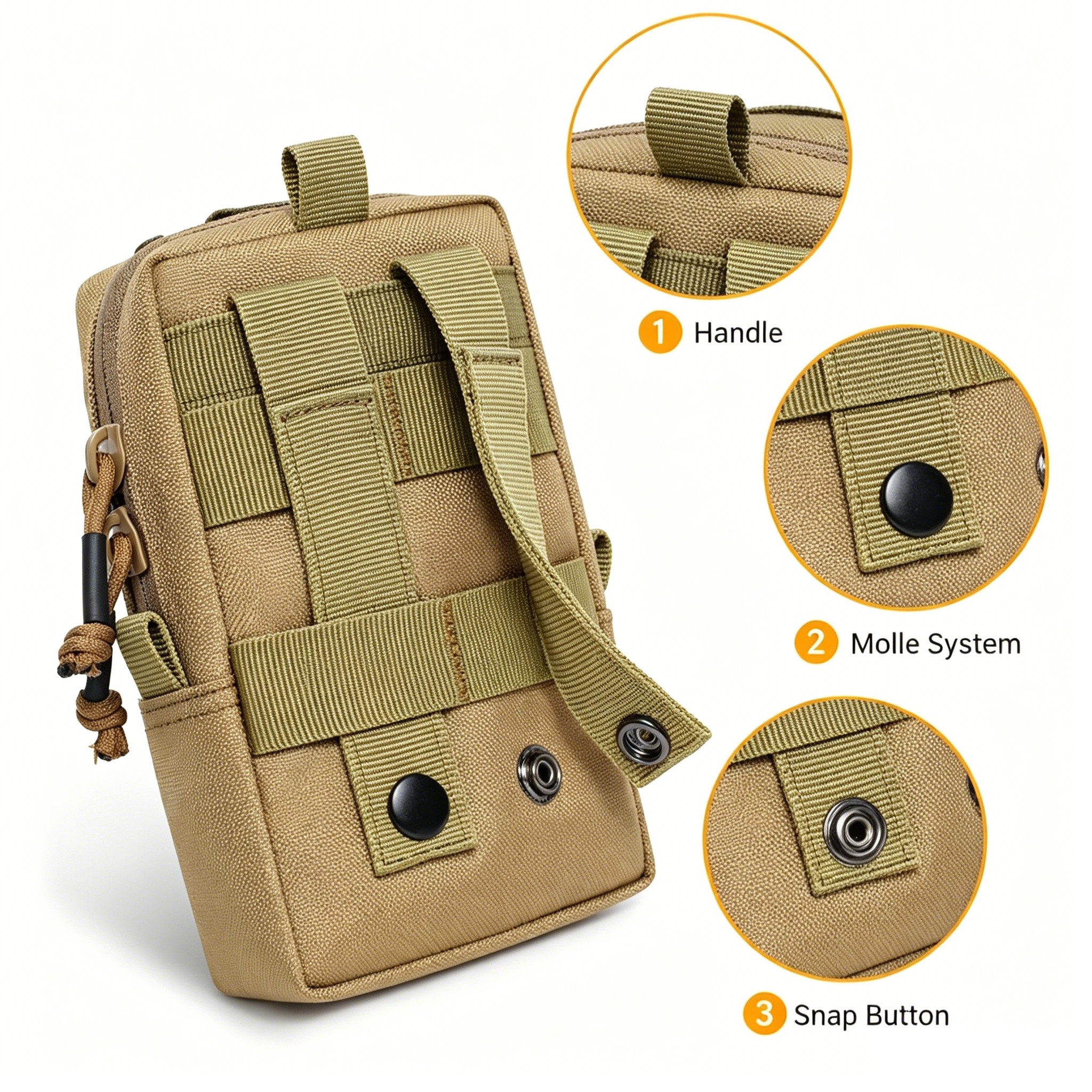1000D Multipurpose Tactical MO - مراجعة Edc Everyday Carry Bag وسعره